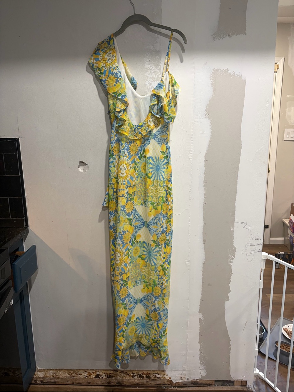Vacanza Maxi Dress in Anacapri Lemon - Picture 4 of 5